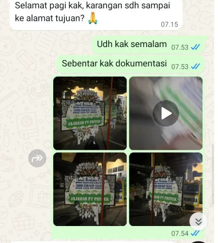 Pengiriman Papan Bunga Selamat Tompomulyo Batangan