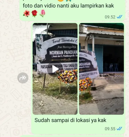Pengiriman Karangan Bunga Tompomulyo Batangan